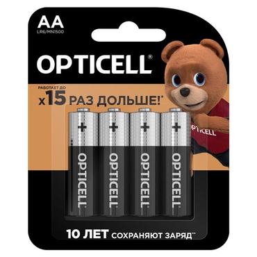 Батарейки OPTICELL BASIC LR6, AA (4шт в блистере) 5051001